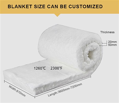 Coperta in fibra di ceramica